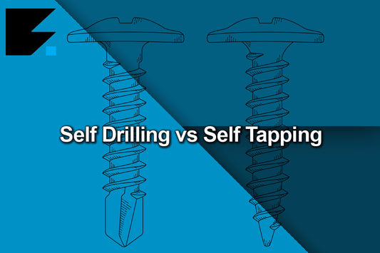 self drilling verses self tapping screws