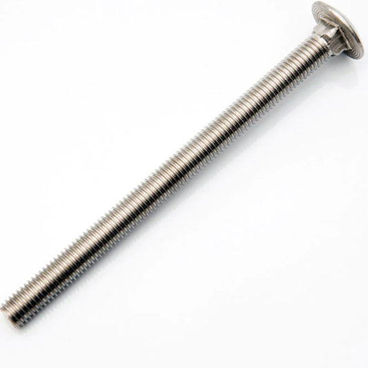 M12 x 180mm Coach Bolt Stainless Steel A2