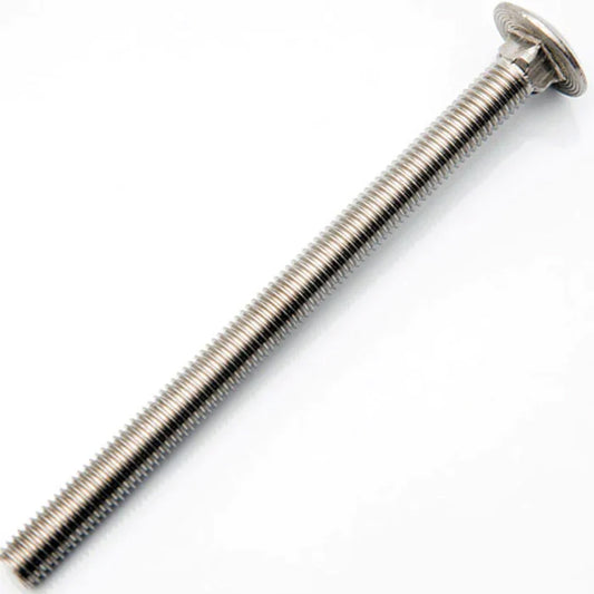 M12 x 220mm Coach Bolt A2 Stainless Steel DIN 603