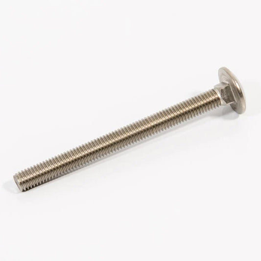 M8 x 110mm Coach Bolt A2 Stainless Steel DIN 603