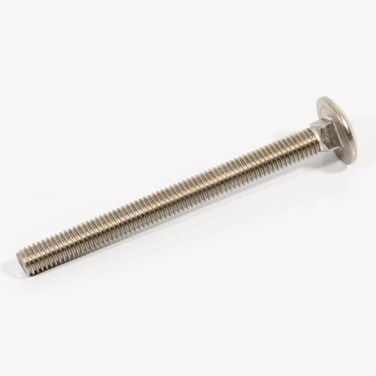 M8 x 120mm Coach Bolt A2 Stainless Steel DIN 603