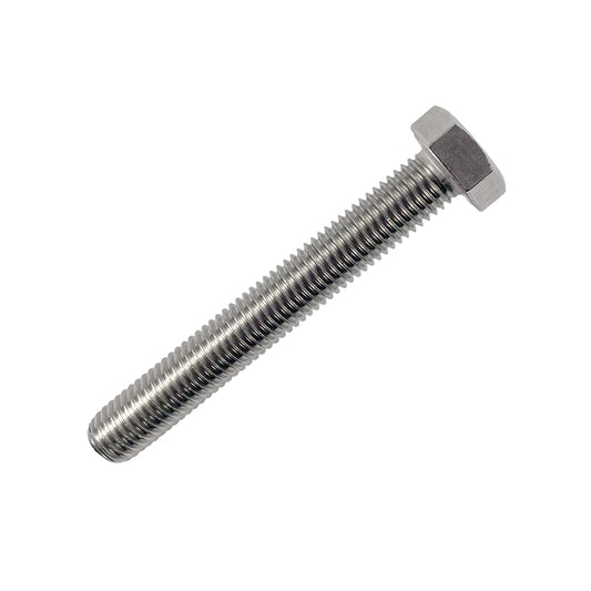 m8 x 130 full thread bolt set screw DIN 933