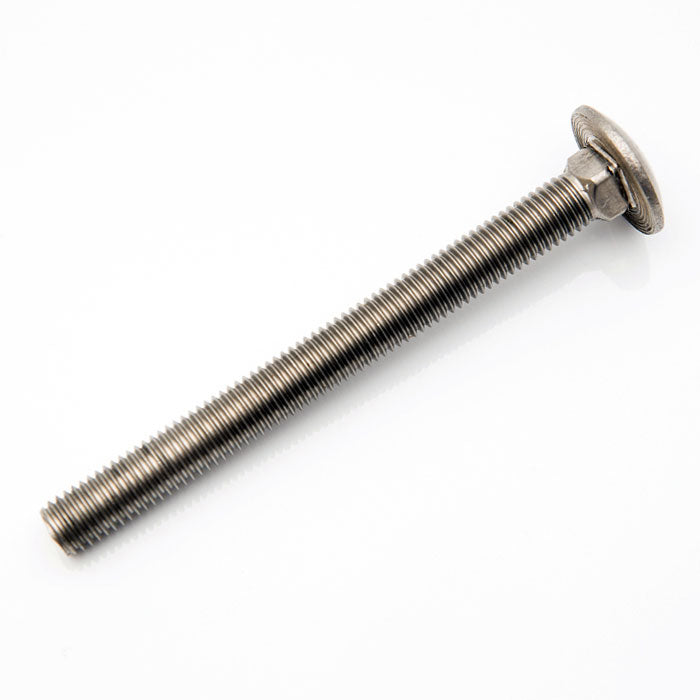 m10 x 140 coach bolt in stainless steel