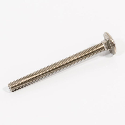 M8 x 100mm coach bolt A2