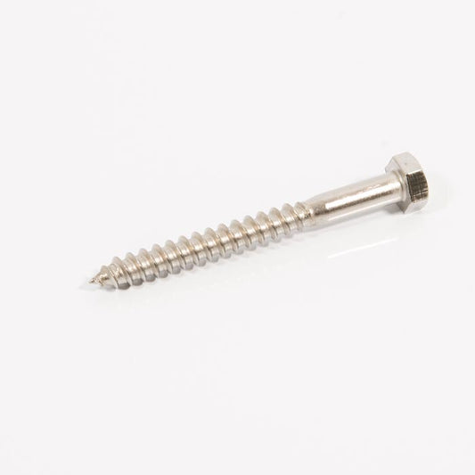 m8x110mm stainless steel coach screw
