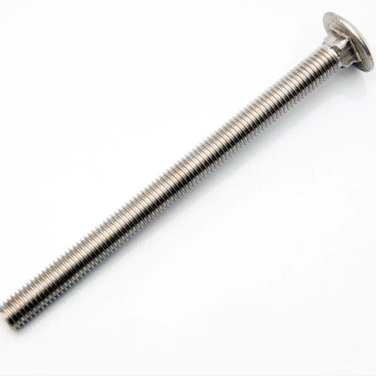 m16 x 150mm coach bolt stainless steel A2