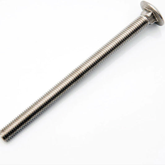 m16 x 180mm coach bolt stainless steel A2