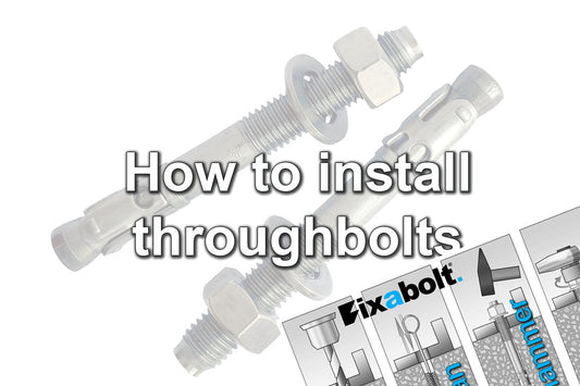 How To Install A Through Bolt