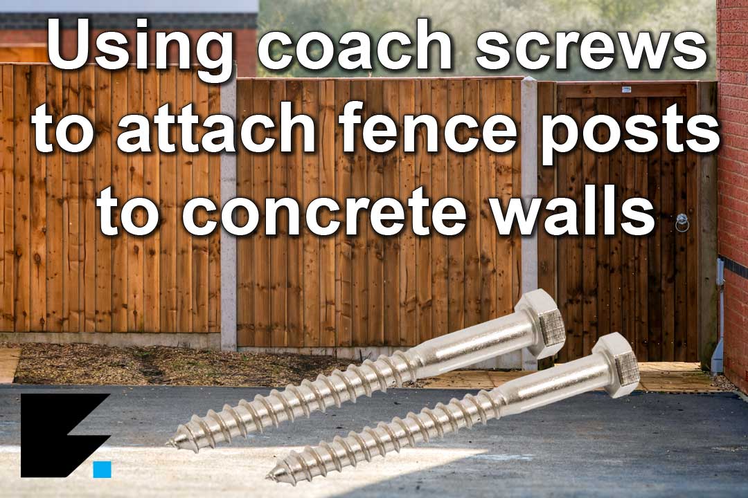 How to Attach Fence Posts to Concrete Walls – Fixabolt