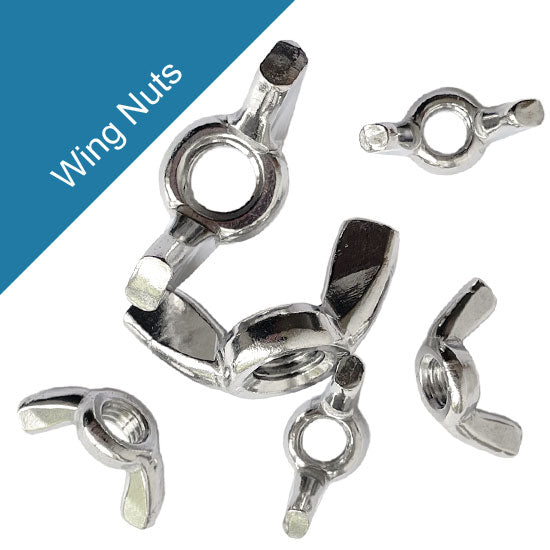 Stainless Steel Wing Nuts DIN 315 | Trades Approved – Fixabolt