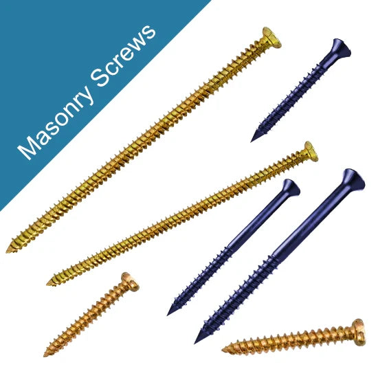 masonry screws collection