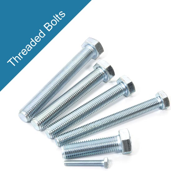 Fully Threaded Bolts (Hex Set Bolts) in Stainless Steel | Fixabolt