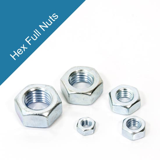 Hexagon Full Nuts DIN 934