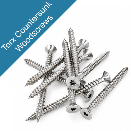 Torx Countersunk Wood Screws (Multipurpose)