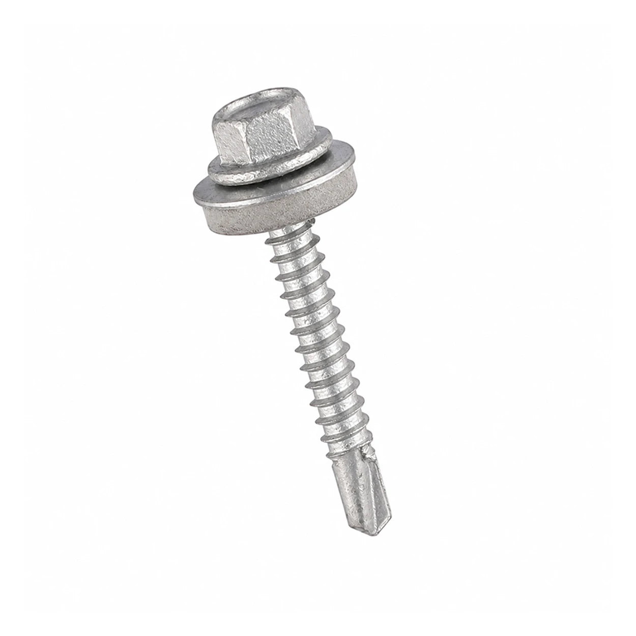 5.5 x 100mm A2 Stainless Bi-Metal Tek Screws with 16mm Bonded Washer