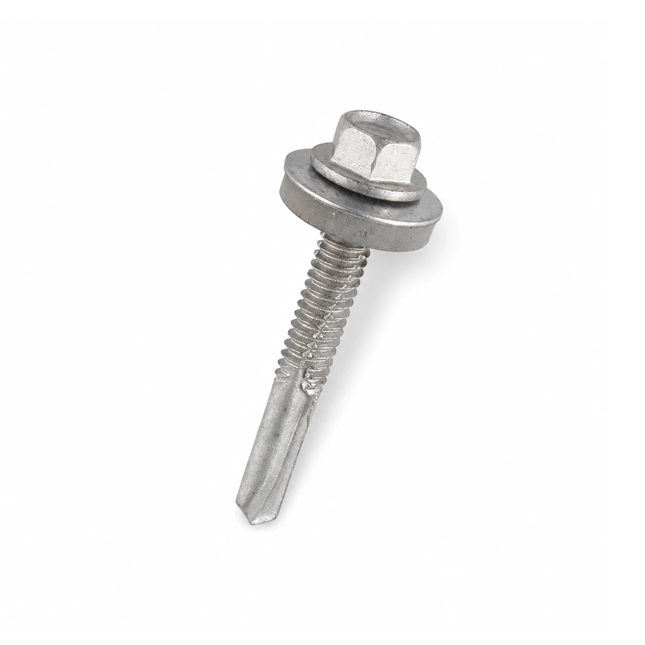5.5 x 38mm A2 Bi-Metal Heavy Section Tek Screws (Tek 5) with 16mm EPDM Bonded Washer