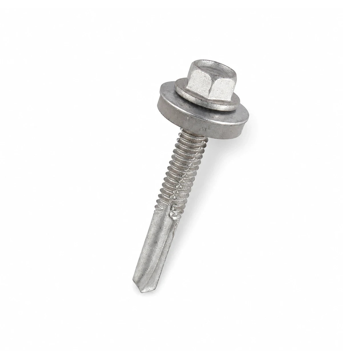 5.5 x 50mm A2 Bi-Metal Heavy Section Tek Screws with 16mm EPDM Bonded Washer
