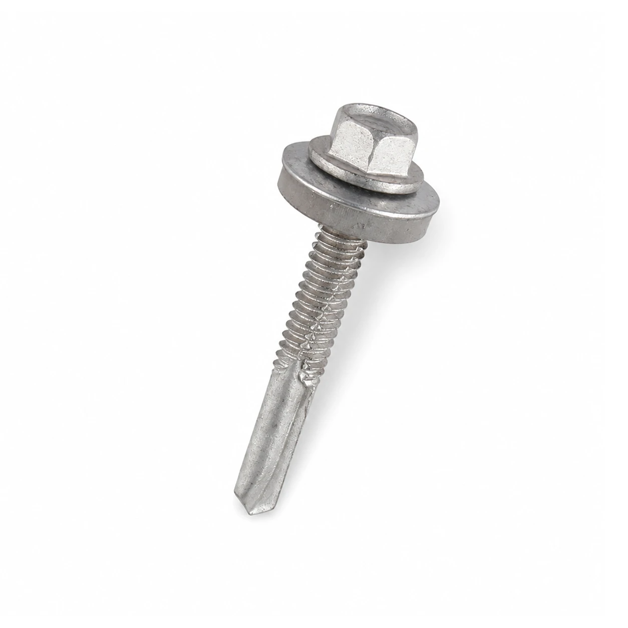 5.5 x 65mm A2 Bi-Metal Heavy Section Tek Screws (Tek 5) with 16mm EPDM Bonded Washer
