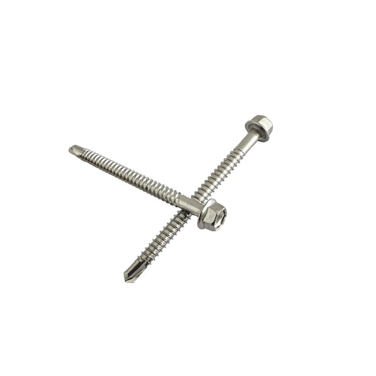 5.5mm x 50mm hex head self drilling screws