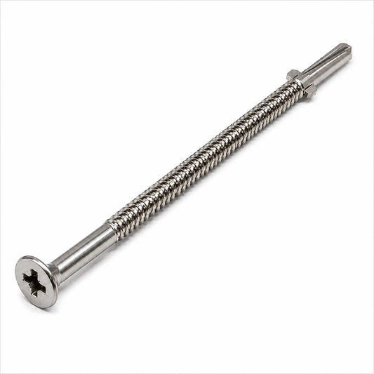 5.5 x 110mm tek 5 wing drill screws heavy section