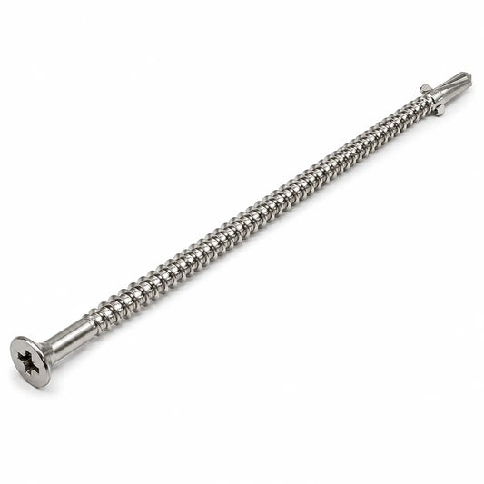 5.5 x 235mm tek 3 wing drill screws light section