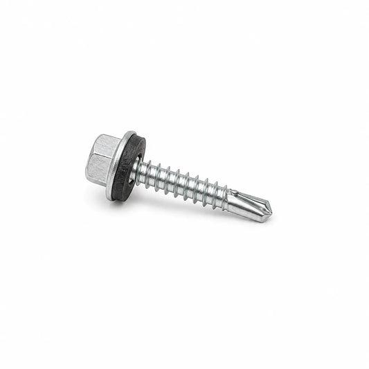 5.5 x 26mm Tek Screws with Bonded Washer Evolution (TEK 3) light section Carbon Steel