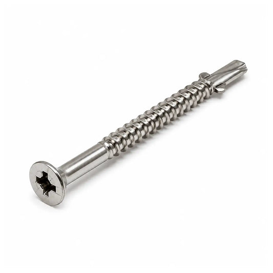 5.5 x 38mm tek 3 wing drill screws light section