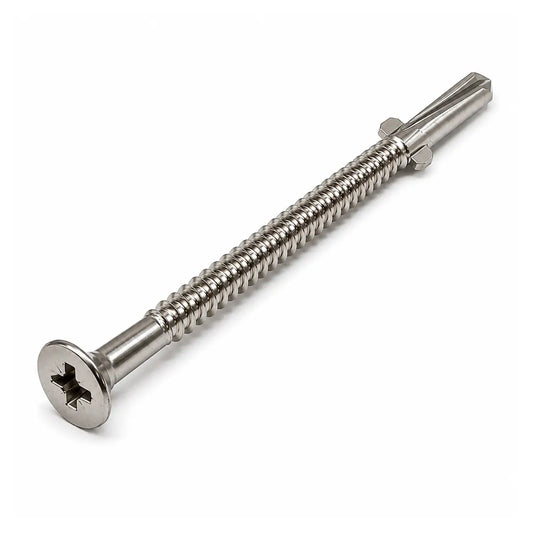 5.5 x 42mm tek 5 wing drill screws heavy section