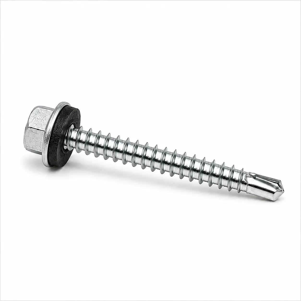 5.5 x 50mm Tek Screws with Bonded Washer Evolution (TEK 3) light section Carbon Steel
