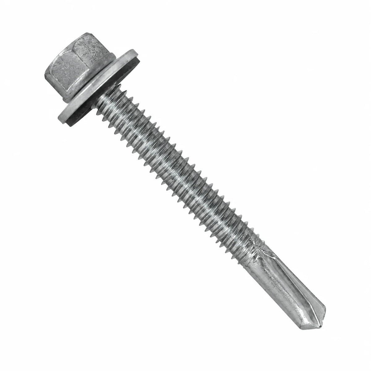 5.5 x 60mm Tek 5 Screw with 16mm Bonded Washer Carbon Steel
