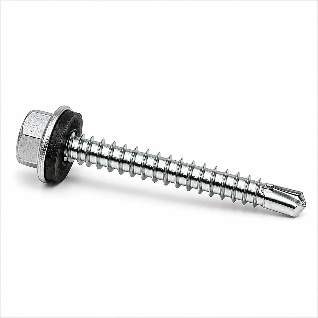 5.5 x 60mm Tek Screws with Bonded Washer Evolution (TEK 3) light section Carbon Steel