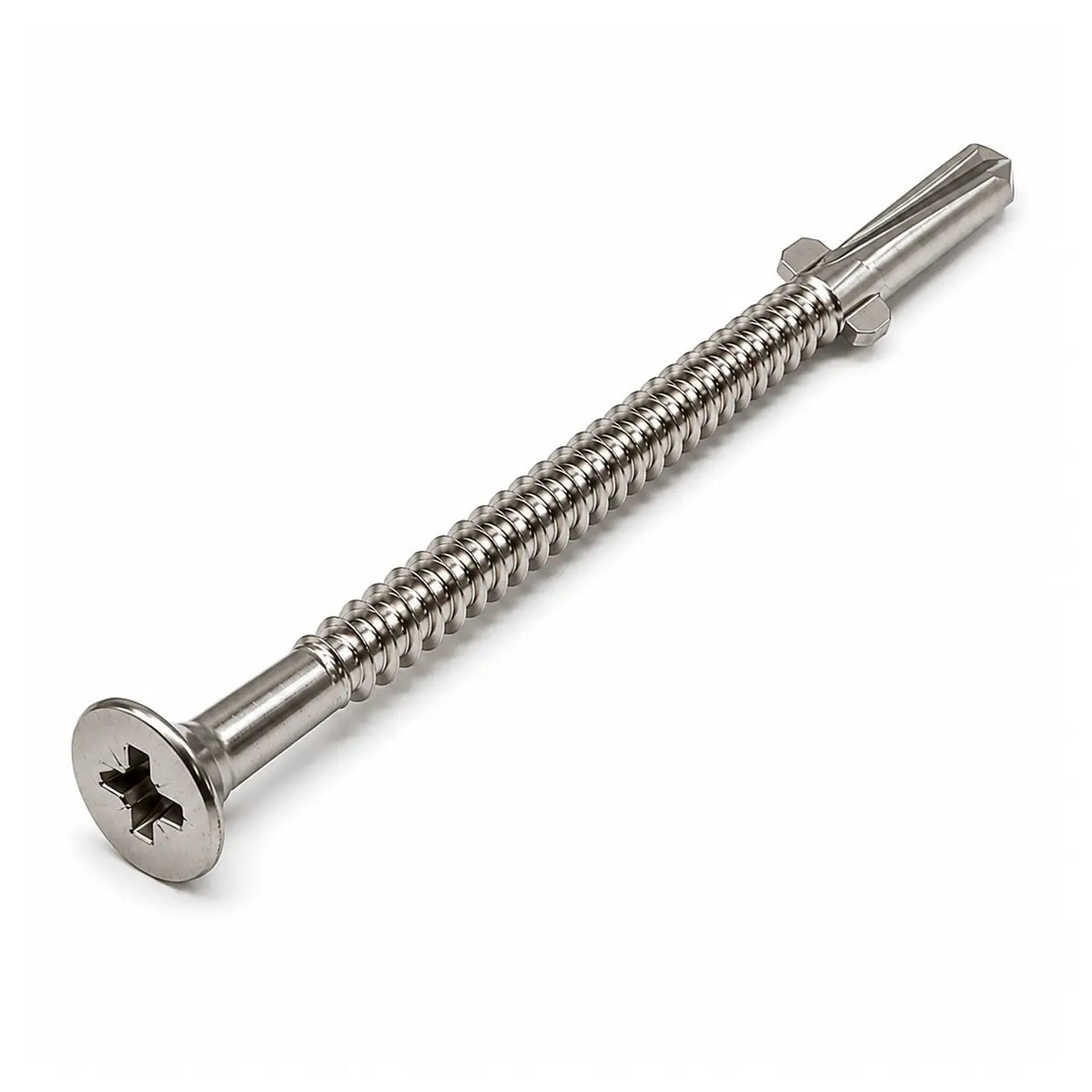5.5 x 65mm tek 5 wing drill screws heavy section