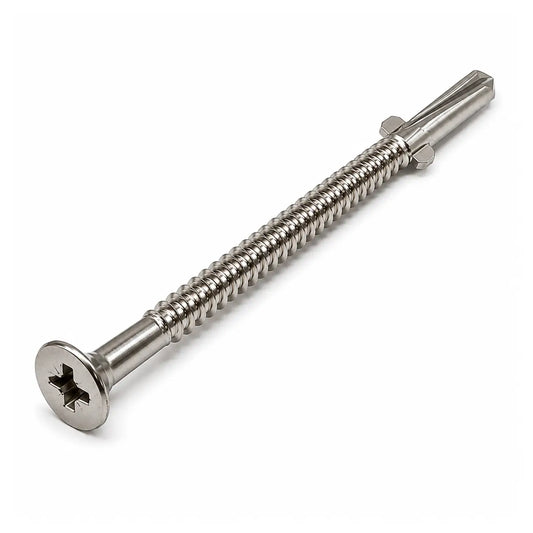 5.5 x 65mm tek 5 wing drill screws heavy section
