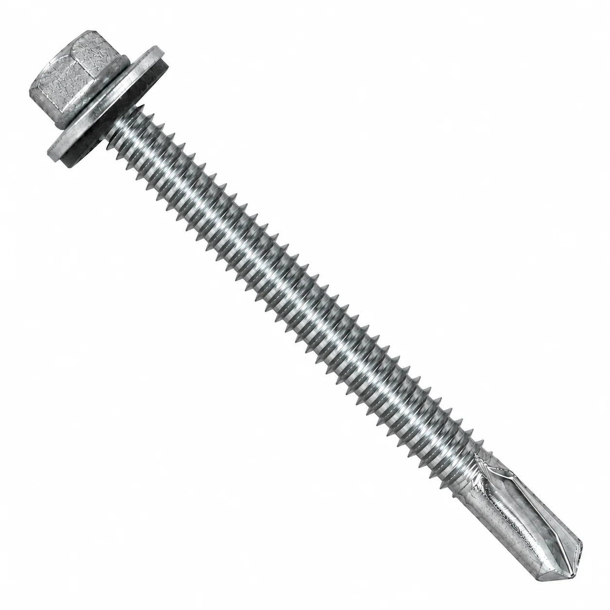 5.5 x 85mm Tek 5 Screw with 16mm Bonded Washer Carbon Steel