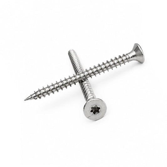 5x50mm torx head csk woodscrews