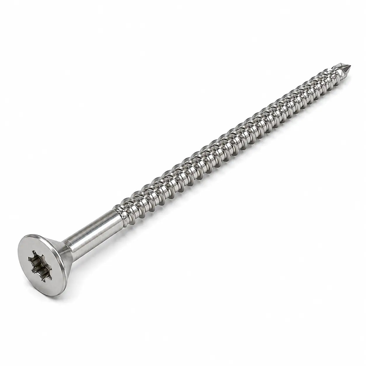 6.3 x 100mm Torx Countersunk Masonry Screw Evolution A4 Stainless Steel