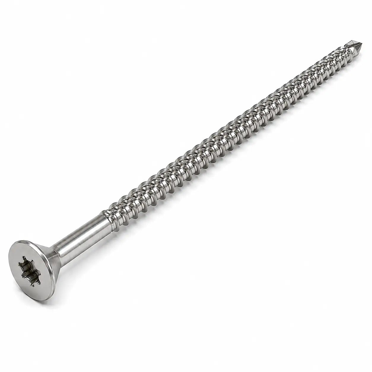 6.3 x 150mm Torx Countersunk Masonry Screw Evolution A4 Stainless Steel