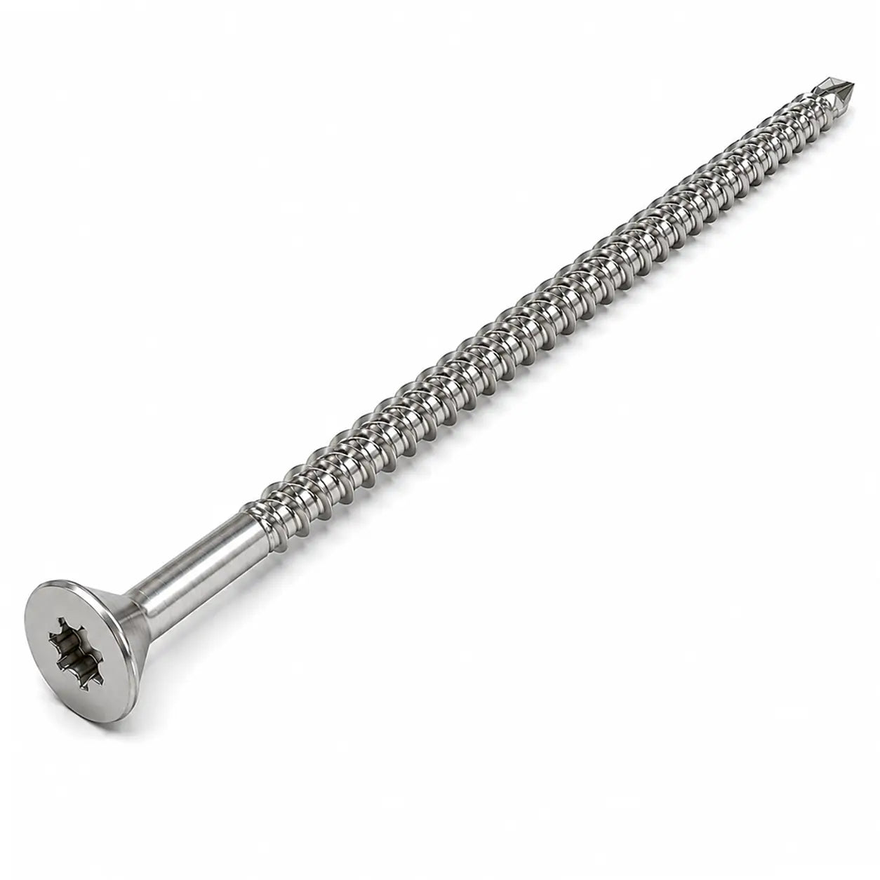 6.3 x 250mm Torx Countersunk Masonry Screw Evolution A4 Stainless Steel