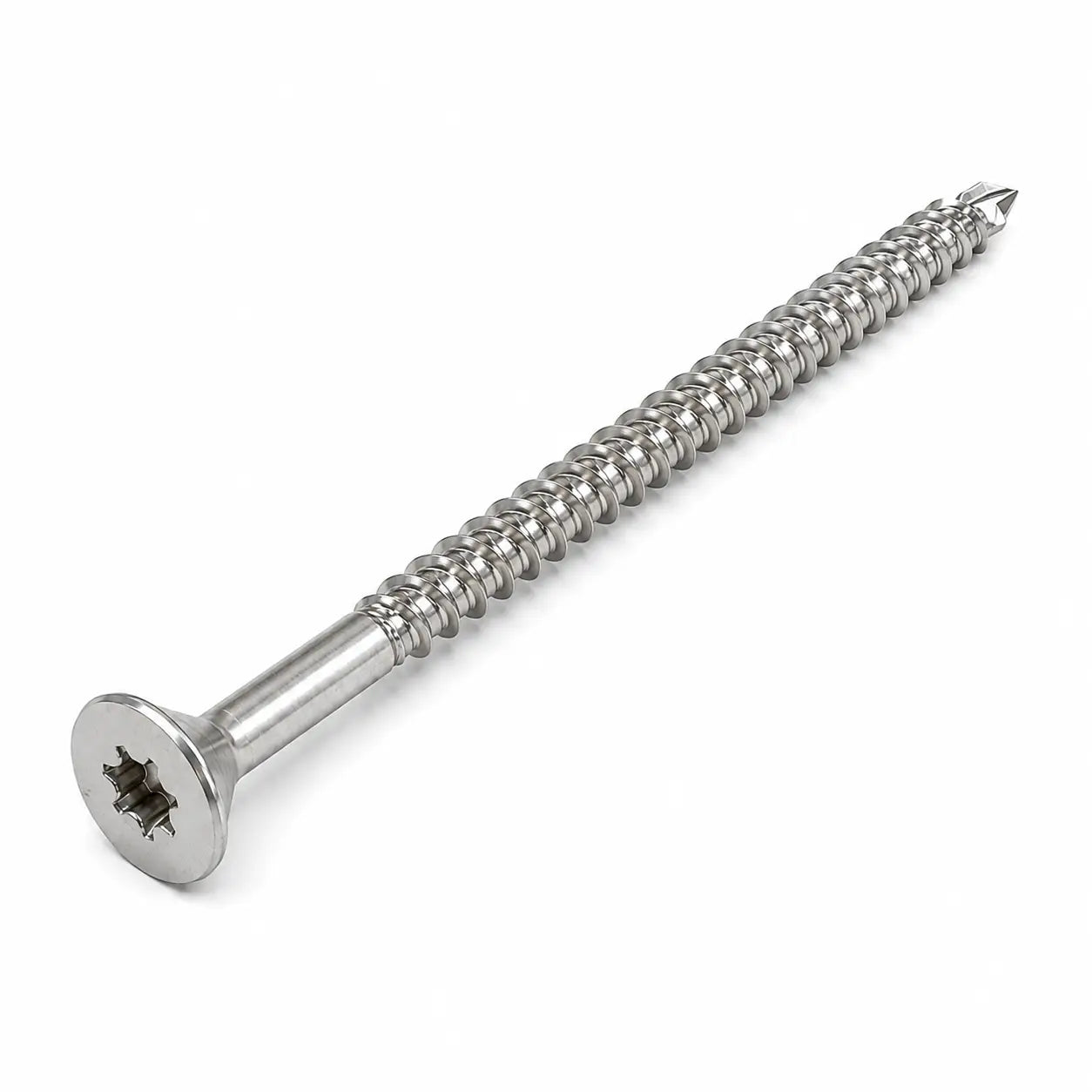 6.3 x 82mm Torx Countersunk Masonry Screw Evolution A4 Stainless Steel