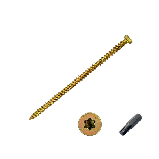 7.5 x 102mm Concrete Frame Screws Torx 30 box of 50