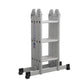 Aluminium 4 Way Folding Platform Ladder - EN 131