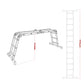 Aluminium 4 Way Folding Platform Ladder - EN 131