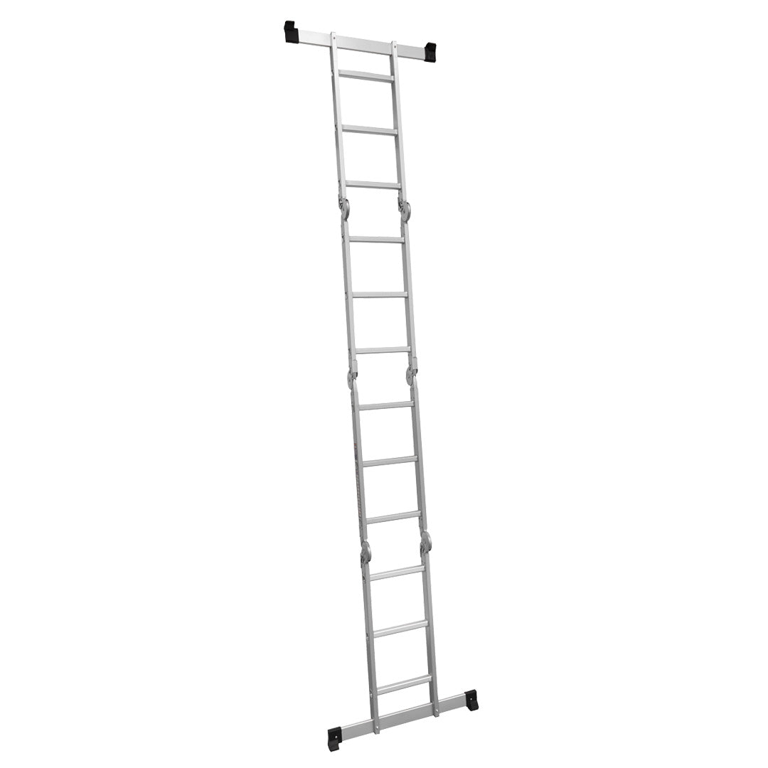 Aluminium 4 Way Folding Platform Ladder - EN 131