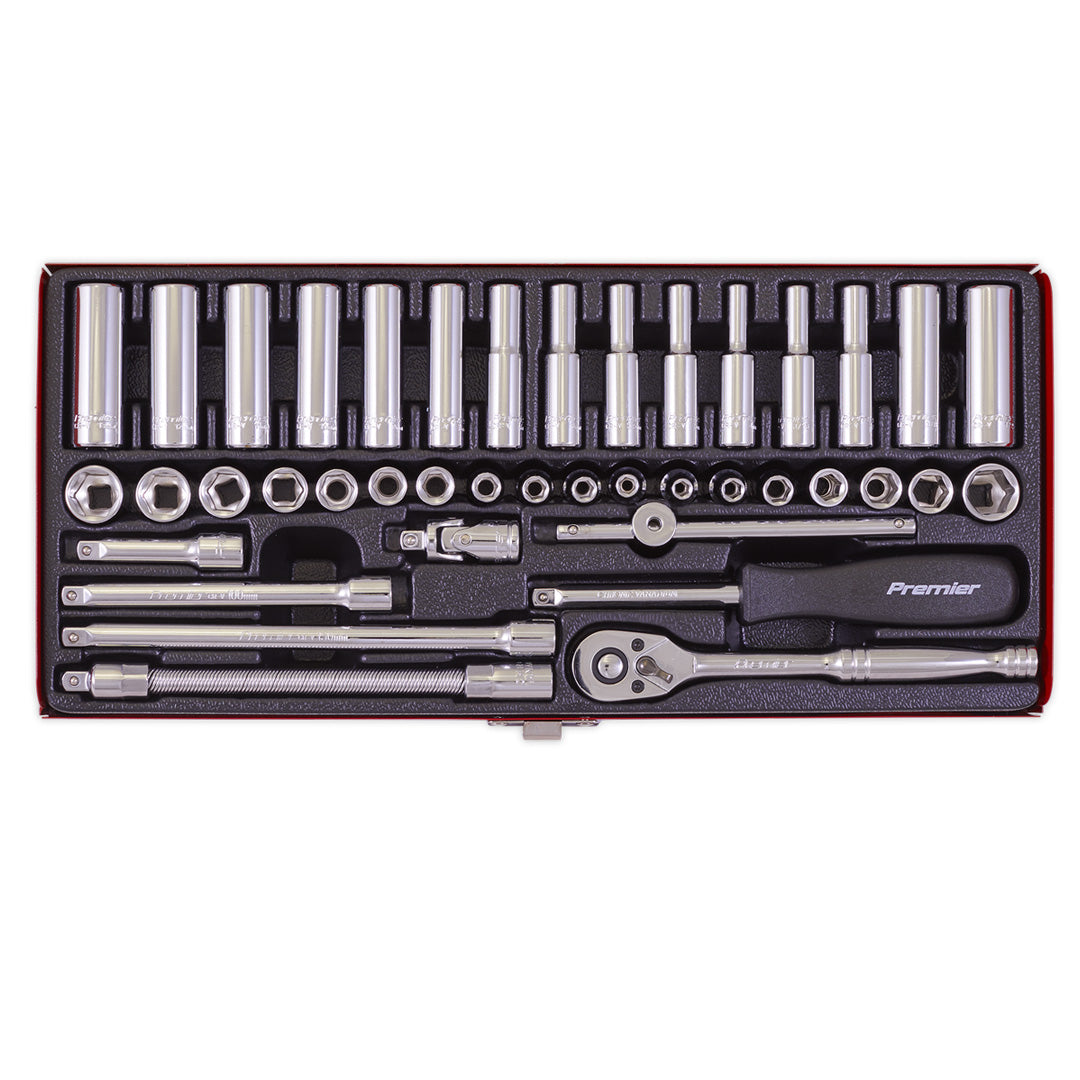 AK690 tray Premier Metric/Imperial Socket Set 1/4"Sq Drive 41pc