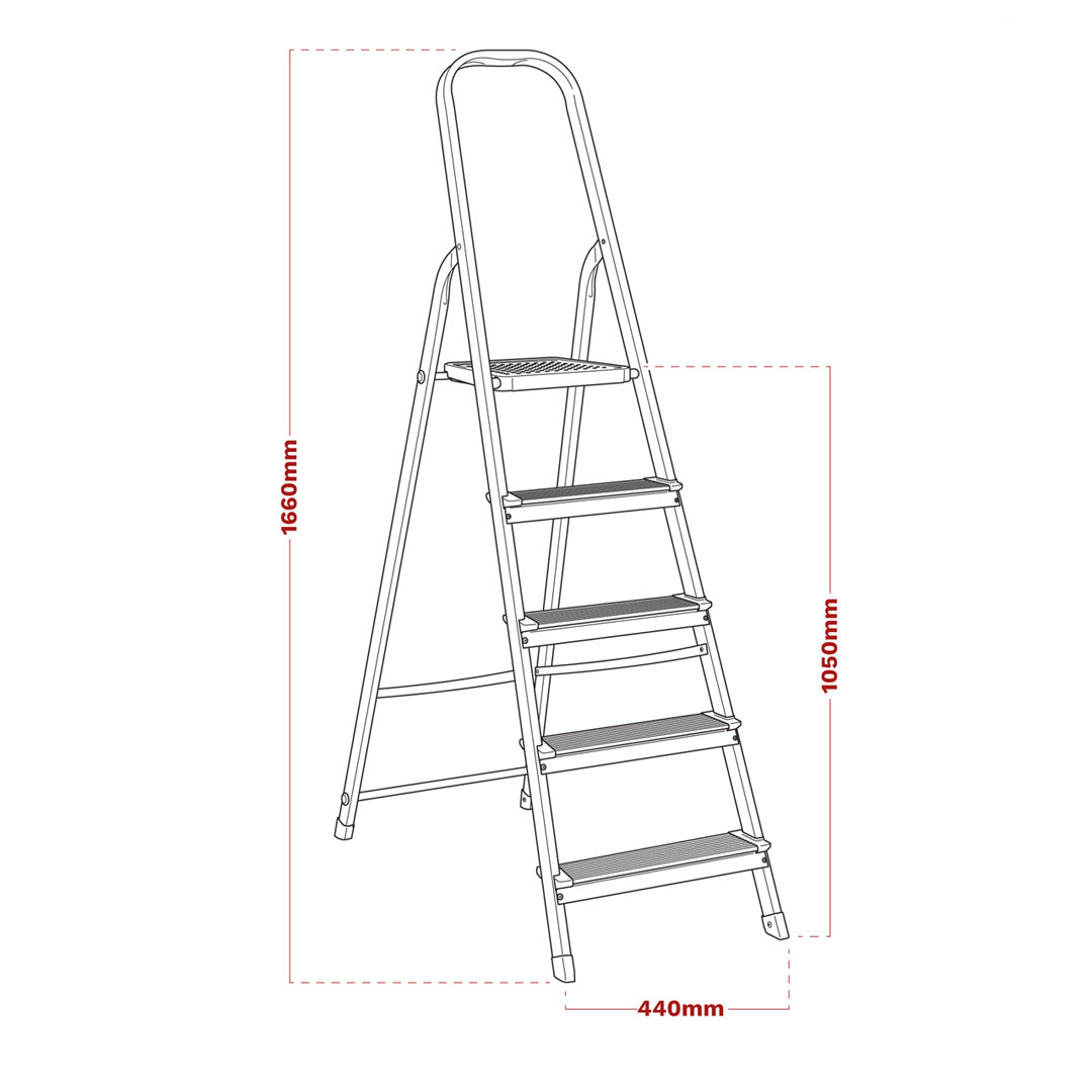 ASL5 step ladder measurements