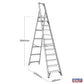 AXL12 step ladder mesurements
