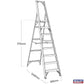 9 tread step ladder measurements AXL8