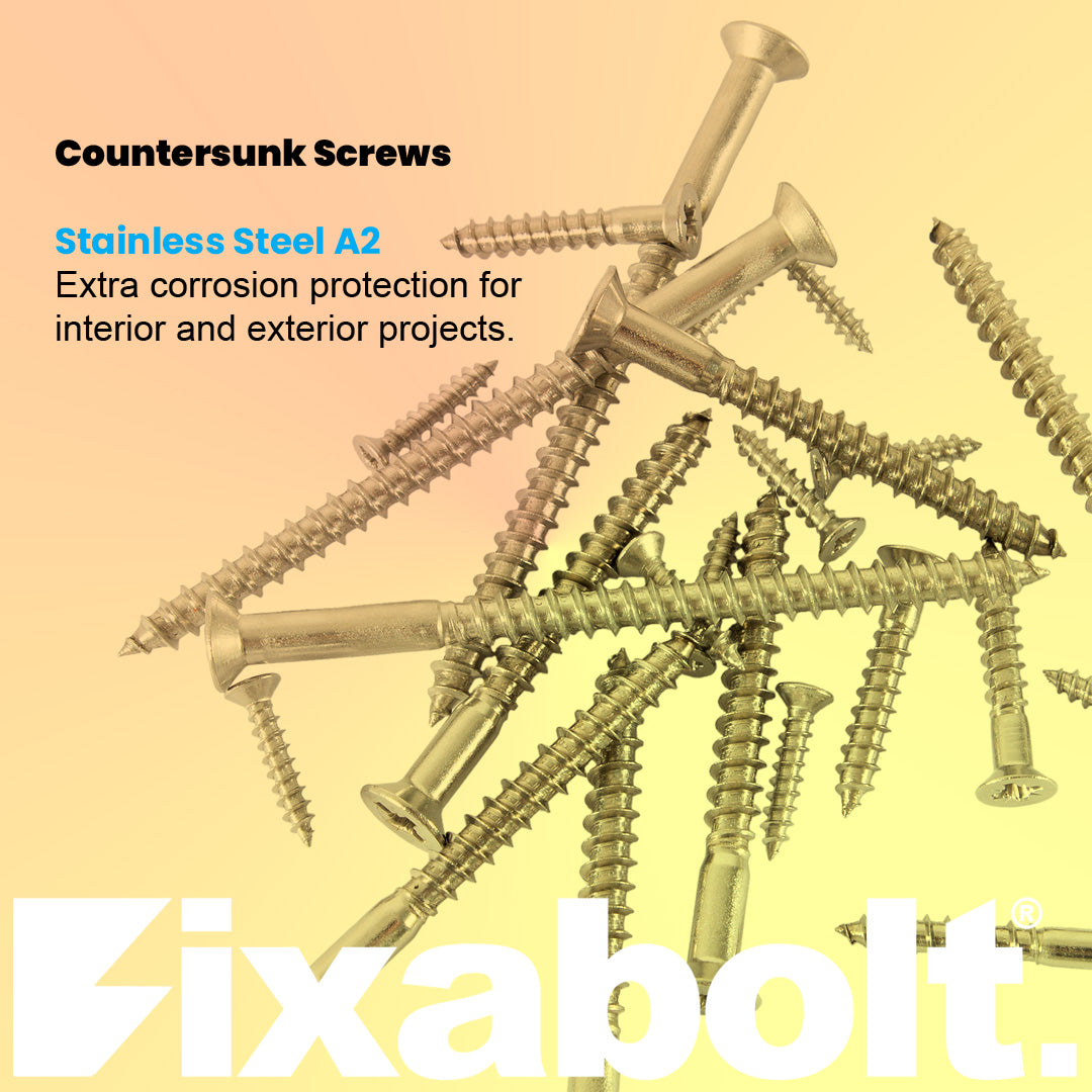 benefits of stainless steel countersunk screws