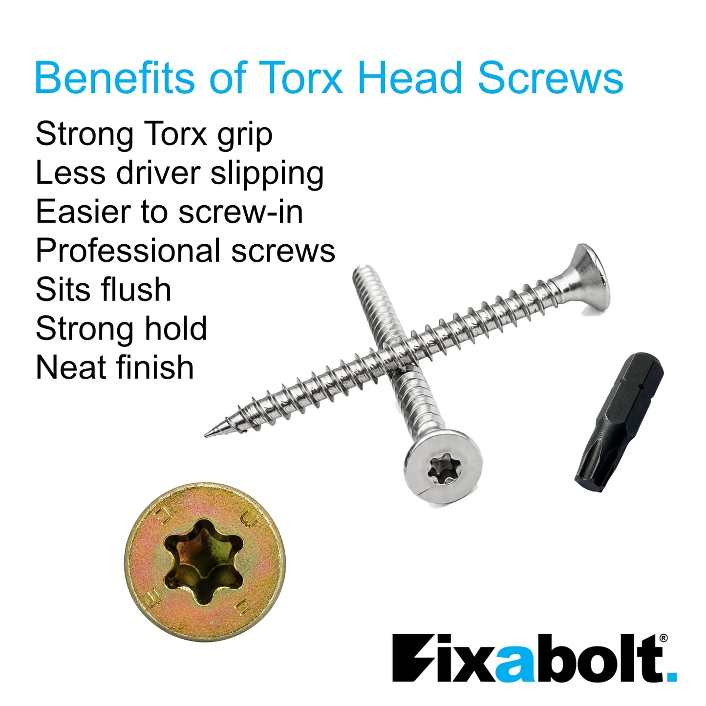 benefits of torx head screws