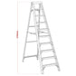9 step ladder measurements 